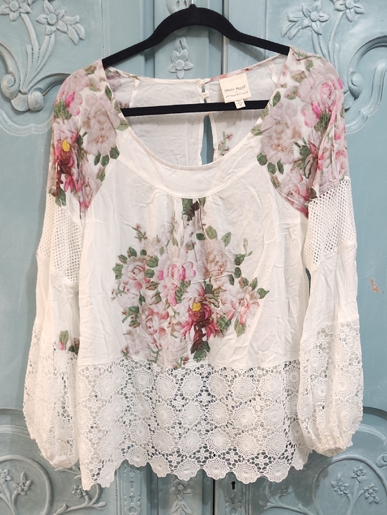 Tracy Reese Tops - Tracy Reese Anthropologie Floral Lace Blouse Never Worn Rare